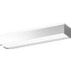 TopLight BIOS APPLIQUE PLAFONIERA BIEMISSIONE MEDIA SILVER A LED 3000-4000K 18W 1980LM CON DIFFUSORE IN METACRILATO SATINATO