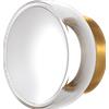 TopLight DRUM APPLIQUE PLAFONIERA DECORO ORO OPACO LED 3000K 8W 965LM D.16CM