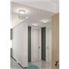 TopLight DRUM PLAFONIERA PICCOLA DECORO BIANCO LED 3000K 965LM 8W
