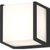 TopLight DUBAI APPLIQUE PLAFONIERA 11CM 1 LUCE GRIGIO ANTRACITE IP54 ATTACCO GX53