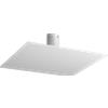 TopLight FLOPPY PLAFONIERA 4 LUCI ATTACCO GX53 IN METALLO BIANCO CON STAFFA DI FISSAGGIO E COPRIBASE