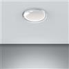 TopLight BUBBLE PLAFONIERA D40 BIANCO FUME' CCT 3000-3500-4000-5000/6500°K 36W 4250LM CRI80