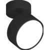 TopLight EDRA FARETTO 1 LUCE NERO ATTACCO GX53 ORIENTABILI