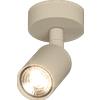 TopLight ISLA MICRO FARETTO 1 LUCE SABBIA ATTACCO GU10 35 MM