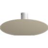 TopLight PLAFONIERA-APPLIQUE DISK 5 LUCI ATTACCO GX53 SABBIA CON STAFFA DI FISSAGGIO E COPRIBASE