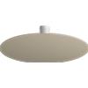 TopLight PLAFONIERA-APPLIQUE DISK 7 LUCI ATTACCO GX53 SABBIA CON STAFFA DI FISSAGGIO E COPRIBASE