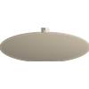 TopLight PLAFONIERA-APPLIQUE DISK 9 LUCI ATTACCO GX53 SABBIA CON STAFFA DI FISSAGGIO E COPRIBASE