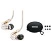 XVive U4 con Shure SE215-CL Bundle U4 Monitor Wireless System + Auricolari Sh...
