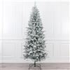 MERCURY KEYSTONE ALBERO DI NATALE INNEVATO H210cm 65769