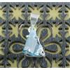 Zaffiro Natural Blue Paraiba Tourmaline Grezzo 3,90 Ct Certificato AGI Pendente