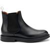 FRAU BEATLES IN PELLE NERA SMART CASUAL