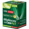 MiglioCres Linea Act Migliocres Act Integratore per rinforzare i capelli e le unghie, 30 compresse divisibili