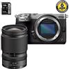 Nikon Z5 II C + Z 24-105mm + SDXC 128GB - silver - Garanzia Nital Italia 6 Anni