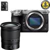 Nikon Z5 II C + Z 24-70mm f/4 S + SDXC 128GB - silver - Garanzia Nital Italia 6 Anni