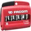 Facom JUEGO MIXTO 10 PUNTAS 1/4 TORX