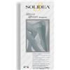 Solidea By Calzificio Pinelli Solidea Relax Unisex Gambaletto Ccl1 70 Den ( 18-21 Mmhg) Compressione Graduata Punta Chiusa Blu Taglia 4-xl