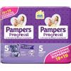 Pampers Progressi Junior Pannolini Taglia 5 (11-25 Kg) Pacco Doppio 38 Pezzi