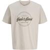 JACK & JONES Jjedover Denim Tee SS O-Neck Noos Jjedover Denim Tee SS O-Neck Noos Uomo (Pacco da 1)
