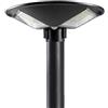 openspaceshop Lampione A Led Solare Rotondo Da 200 Watt Luce Fredda Con Pannello e Telecomando