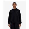 New Balance Felpa con cappuccio New Balance Sport Essentials French Terry nero donna - XS