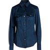 GUESS - Camicie e bluse tinta unita - Blu notte