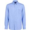 PAUL & SHARK - Camicia in lino - Azzurro