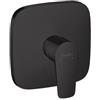 Hansgrohe Miscelatore doccia ad incasso monocomando Hansgrohe Talis E senza corpo incasso art. 71765670 finitura nero opaco