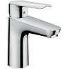 Hansgrohe Rubinetto Miscelatore monocomando per lavabo 100 Hansgrohe serie LOGIS E art. 71175000 con scarico automatico cromato