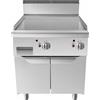 Risto Modello: 10834001922628,Fry top griglia elettrico professionale su mobile piastra Liscia 9.6 kW 80x70x108,5h cm