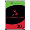 Seagate IronWolf Pro 30TB, NAS Hard Disk interni, 3.5, 7200 U/Min, CMR, 512 MB Cache, SATA 6 GB/S, Data Rescue Service (ST30000NT011)