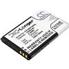 TECHTEK Batteria 1200mAh compatibile con [Doro] 1370, 1372, 2404, 5860, 5861, 6040, 6041, 6060, 6060 ECO, 6061, 6820, 6821, 6880, 6881, 7439, DFB-0370, DFC-0390 sostituisce 380147, DBAA-1000A, DB FBA