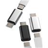 Kefiany Adattatore Da USB C Femmina a Micro USB Maschio (3 Pack) Cavo Tipo C Connettore compatibile per Samsung S7 USB-C Ricarica Dati MicroUSB Mini Type-C Connettore tp-to