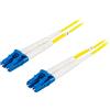 Deltaco LCLC-30S Cavo InfiniBand/fibra ottica 30 m 2x LC giallo