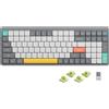 Nuphy Air96 V2 Tastiera meccanica sottile senza fili, QWERTY US, interruttore grigio lunare Aloe