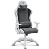 Sense7 Spellcaster FUKU sedia da gioco, poltrona da gioco, sedia da ufficio, sedia da scrivania ergonomica, sedia girevole 120 kg, bianco e grigio