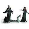 SCHLEICH Set di personaggi, Voldemort Nagini Bellatrix, Schleich 42684 Harry Potter, personaggi giocattolo per bambini dai 6 anni in su