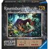 Ravensburger Spielverlag Puzzle Escape, Nella caverna del drago, Ravensburger, 759 pezzi, 50 x 70 cm, dai 12 anni in su