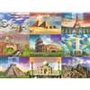 Ravensburger Spielverlag Puzzle per bambini Ravensburger Monuments du Monde, 200 pezzi XXL, 49 x 36 cm, dagli 8 anni in su