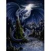 Ravensburger Spielverlag Puzzle da 1500 pezzi, Il drago blu, Ravensburger, per adulti e bambini dai 5 anni in su