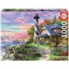 Educa Puzzle, Educa Phare A Rock Bay, 1000 pezzi, Paesaggi e natura, Colla per puzzle inclusa, Adulti