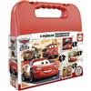 Educa Puzzle Cars Progressivo, 4 puzzle in valigetta, Educa, 12-16-20-25 pezzi, 16 x 16 cm, dai 3 anni in su