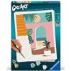 Ravensburger Spielverlag Pittura con i numeri per adulti, CreArt Vacation Mode, 24x30 cm, Ravensburger