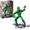 LEGO Marvel Green Goblin, personaggio da costruire, giocattolo supereroe per bambini, 76284, con aereo e bombe zucca