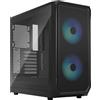 Fractal Design Case per PC FRACTAL DESIGN Focus 2 RGB, nero, TG Clear Tint
