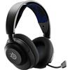 SteelSeries Cuffie da gioco, STEELSERIES Arctis Nova 5P, wireless, nero, ClearCast 2.0, 36 ore di autonomia della batteria, compatibili con PS5/PC/Mac/Android/Switch