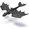 Spin Master Dragon Trainer: Krokmou, figura volante, lunghezza 30 cm, larghezza 38 cm, planata fino a 7 metri, schiuma leggera, età 4+ anni