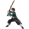 Bandai Action figure, Bandai Demon Slayer Tanjiro Kamado, 12 cm, Ultimate Legends HD, articolata, confezione da collezione