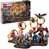 LEGO Marvel Avengers Battaglia finale 76323, 10 minifigure, 621 pezzi