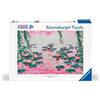 Ravensburger Spielverlag Puzzle da 4000 pezzi, Les Nénuphars Roses, cartone spesso, superficie opaca antiriflesso, alta precisione