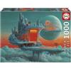 Educa Puzzle, EDUCA Planete de Feu et de Glace, 1000 pezzi, 48 x 68 cm, dai 12 anni in su